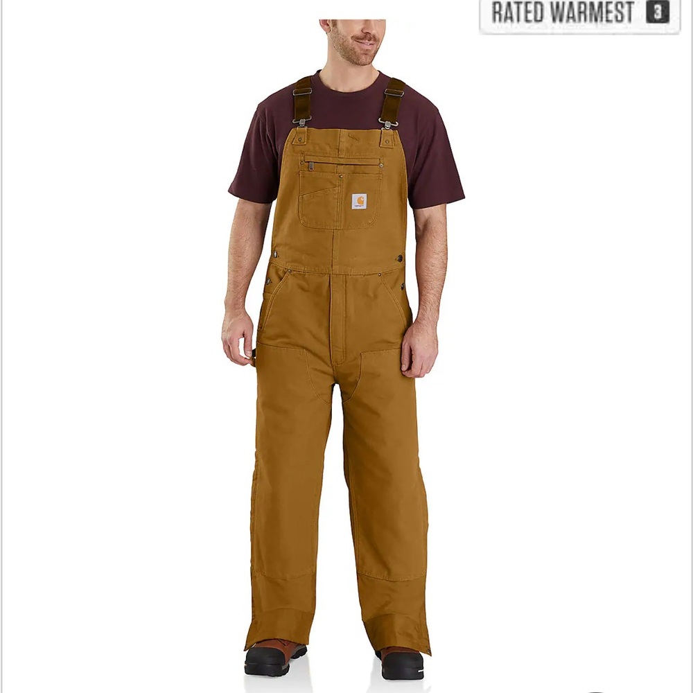 Carhartt Brown Workwear Overalls